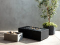 Stufa All'Aperto 100×50×45 cm - metallo nero - braciere da giardino moderno