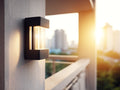 Lampada Da Parete All'Aperto 20×15×20 cm - alluminio nero - luce esterna stile cubo moderno